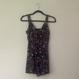 American Eagle Outfitters AE Floral Romper Size XS
